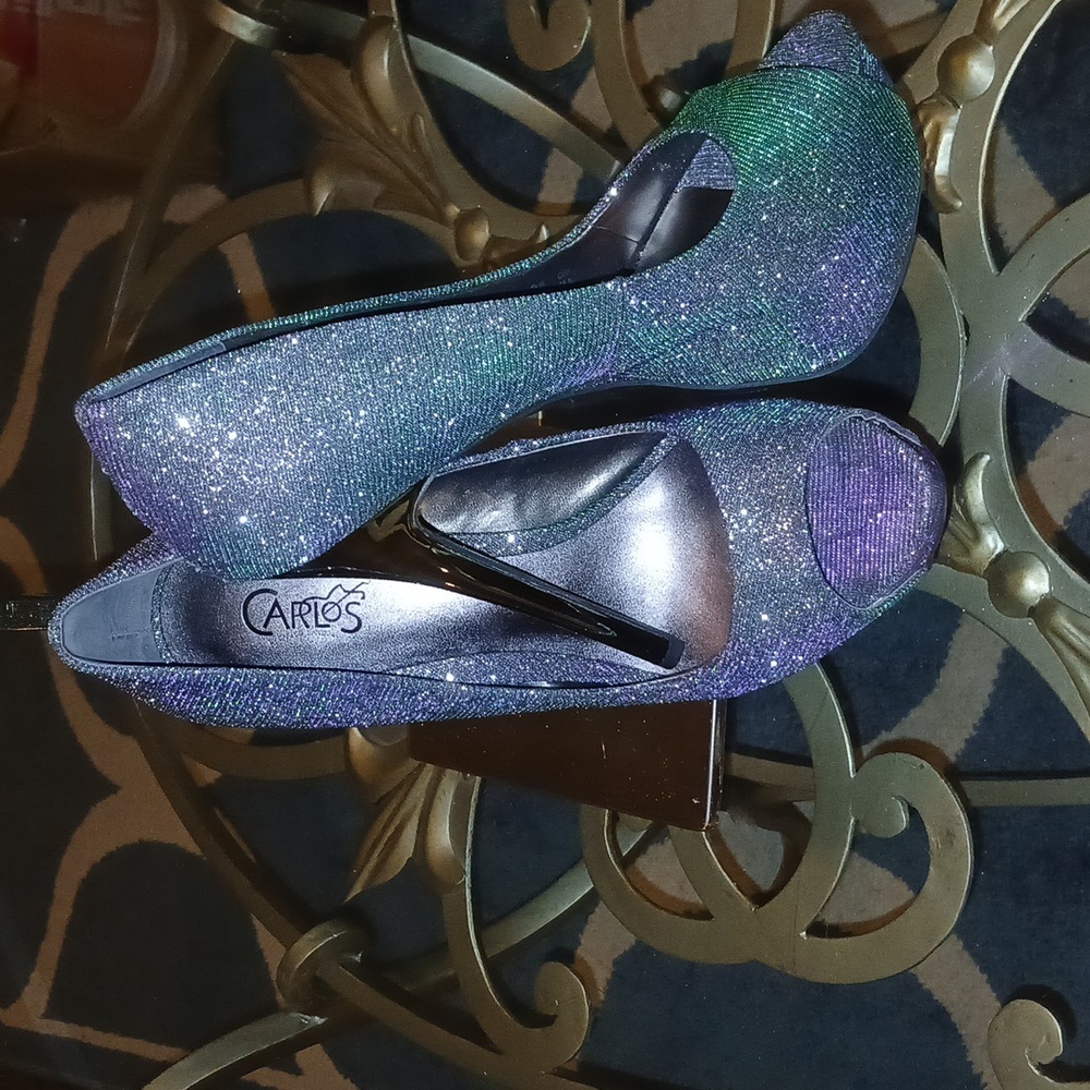 Carlos nib platform heels